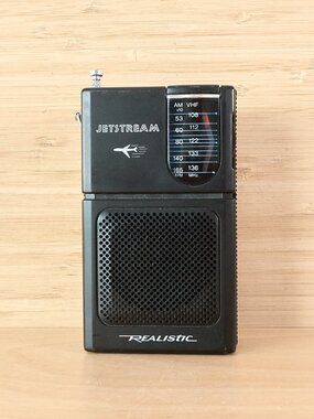Vintage Realistic Jetstream Portable Transistor Radio